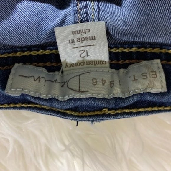 EST. 1946 Denim Crop Jeans Size 12 - Picture 2 of 2